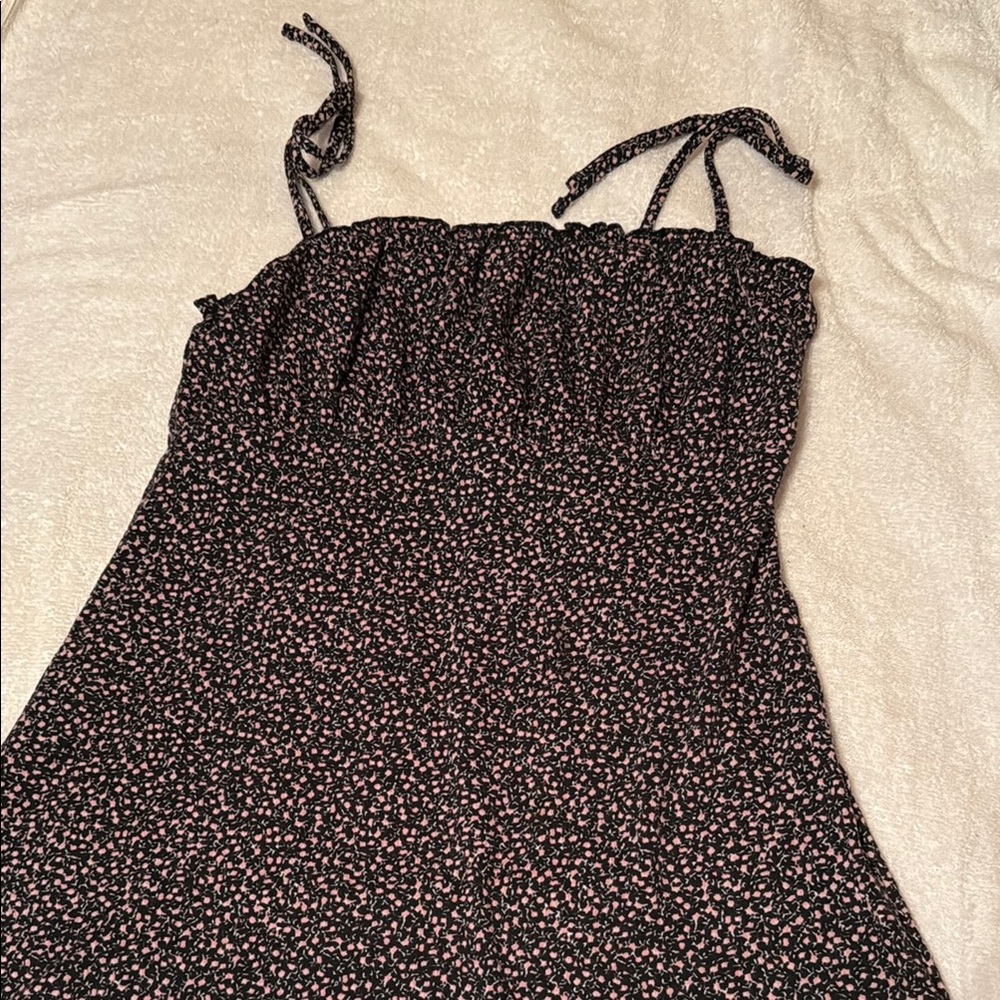 Floral Spaghetti Strap Dress